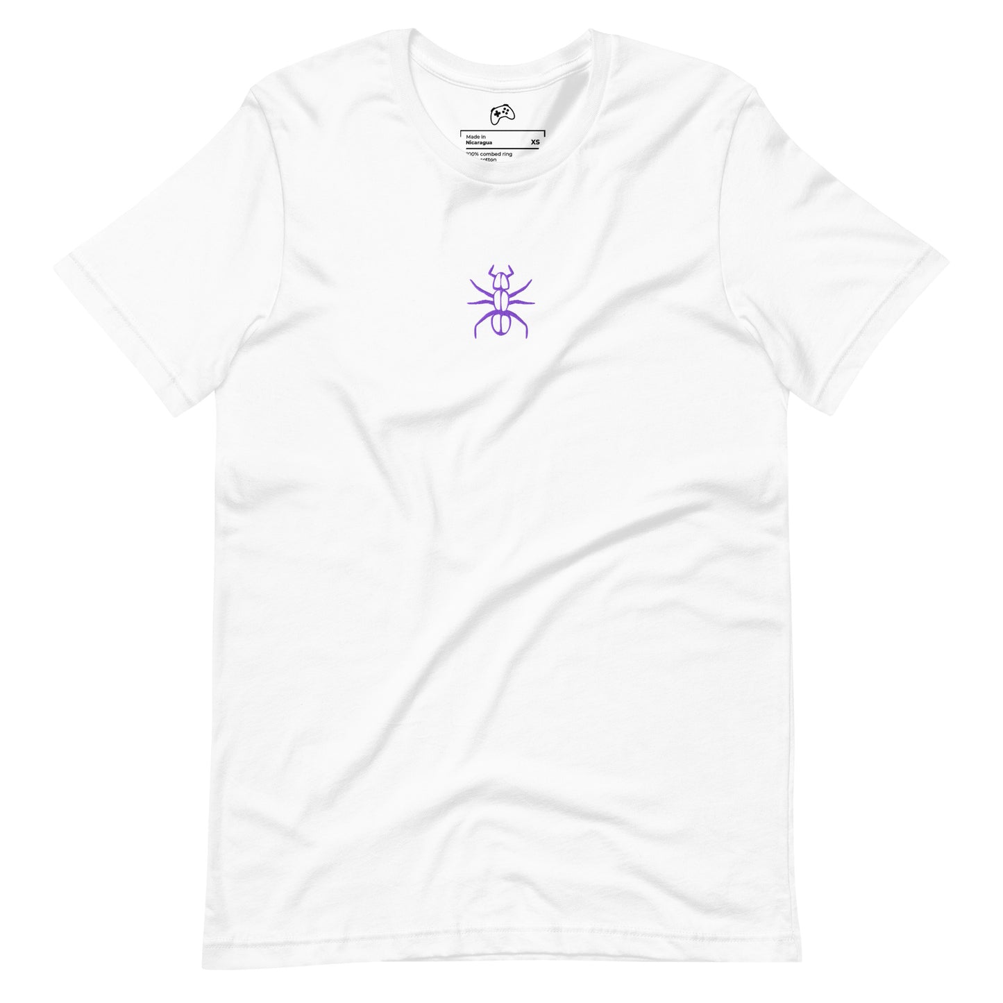 Ant Phantom streetwear t-shirt white front – unisex graphic tee