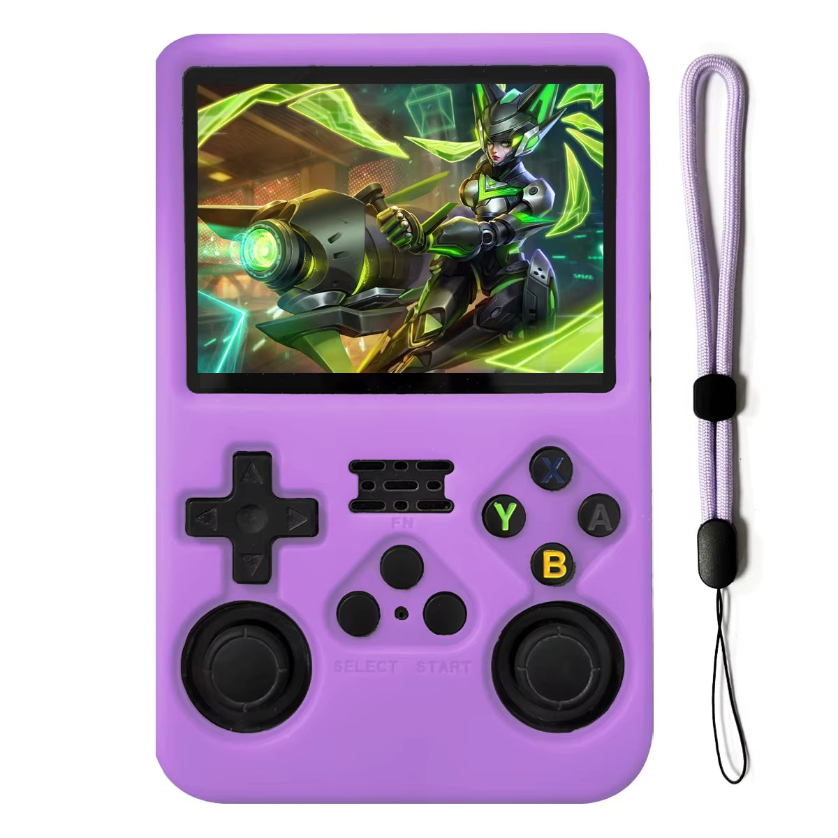 For R36S Silicone Case Handheld Game Console Drop and Scratch Resistant Protective Shell R36S Console Accessories