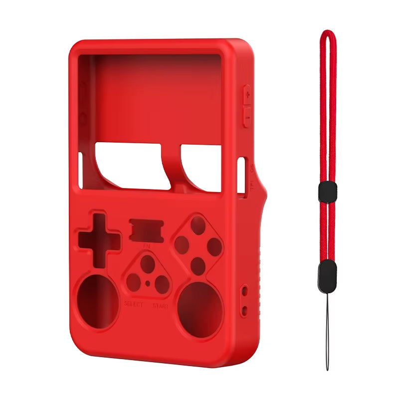 Premium R36S Case Silicone Protective Case Waterproof Leather Case for R36S Handheld Game Console R36S Accessories