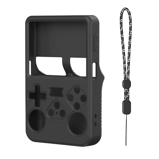 Premium R36S Case Silicone Protective Case Waterproof Leather Case for R36S Handheld Game Console R36S Accessories