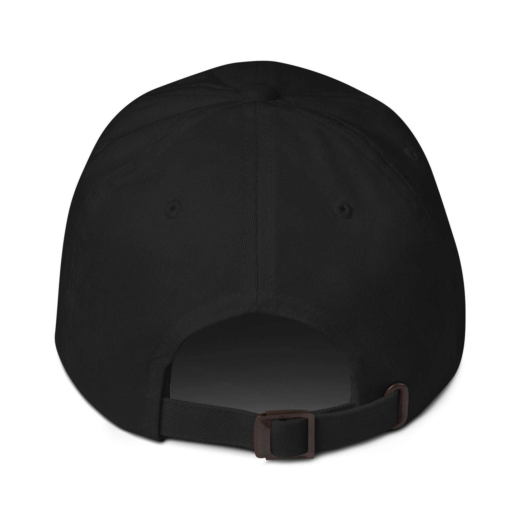 Bhoot Vibes Only cap black back view – streetwear dad hat