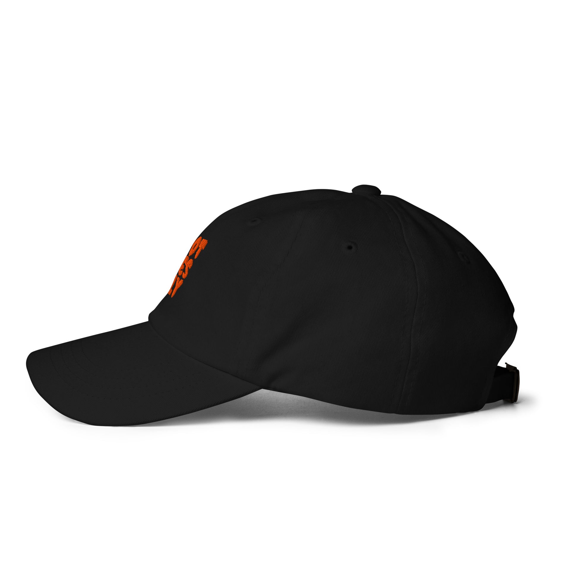 Bhoot Vibes Only cap black left side – streetwear hat