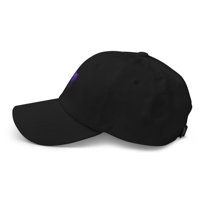 Spider Edition gaming cap black left side – streetwear dad hat