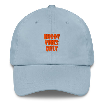 Bhoot Vibes Only cap light blue front – unisex streetwear dad hat