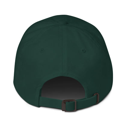 Bhoot Vibes Only cap spruce green back – streetwear hat