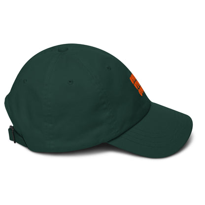 Bhoot Vibes Only cap spruce green right side – streetwear hat