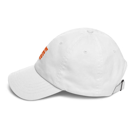 Bhoot Vibes Only cap white left side – unisex dad hat