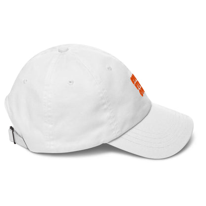 Bhoot Vibes Only cap white right side – streetwear hat