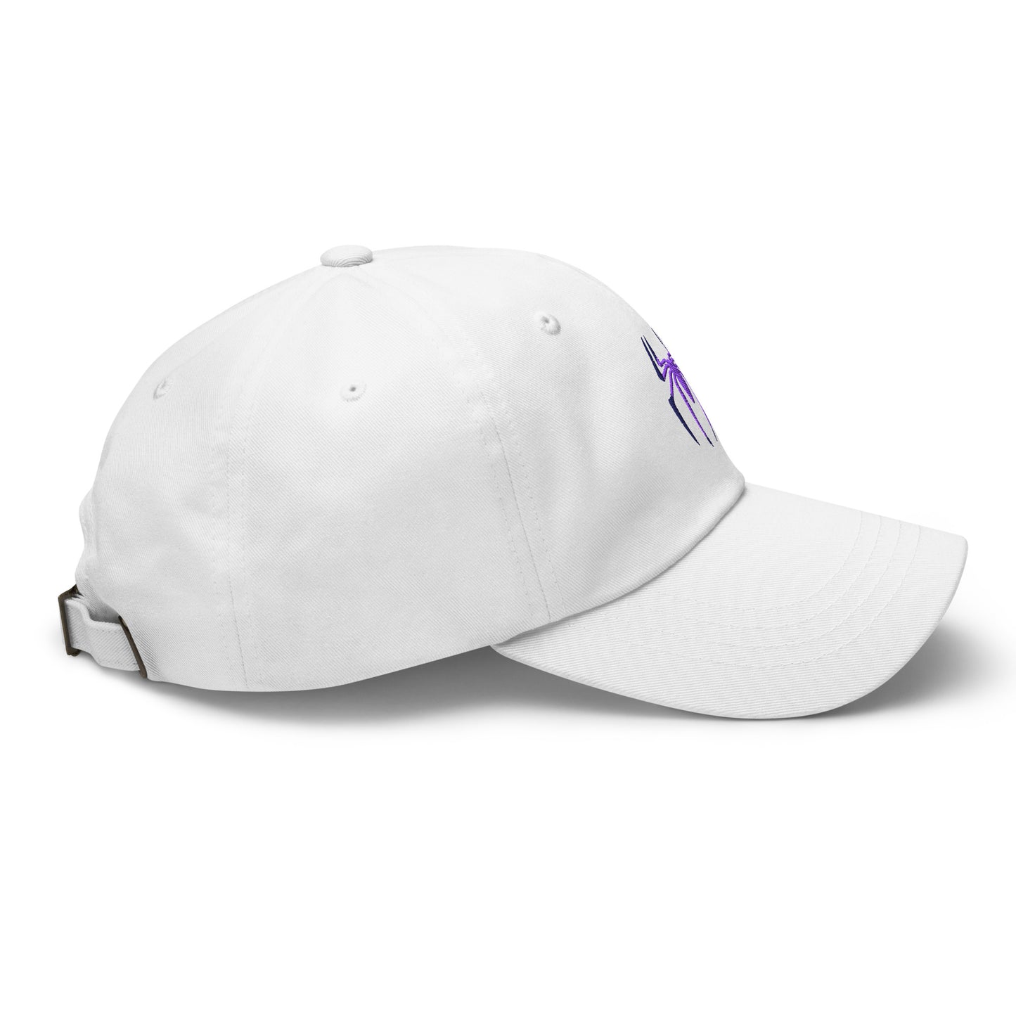 Spider Edition gaming cap white right side – printed dad hat