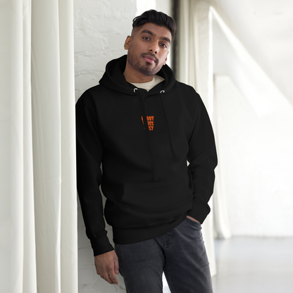 Bhoot Vibes Only Shadow Edition hoodie black front – unisex premium pullover