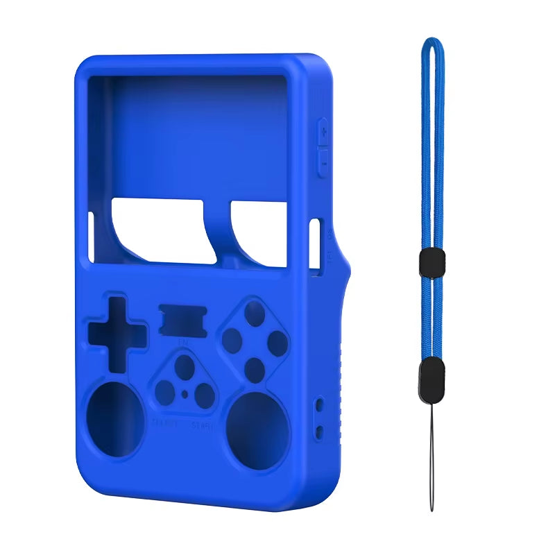 Premium R36S Case Silicone Protective Case Waterproof Leather Case for R36S Handheld Game Console R36S Accessories