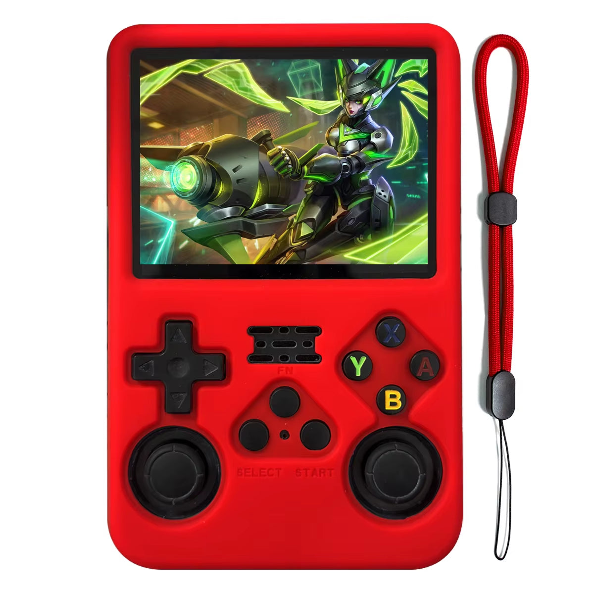 For R36S Silicone Case Handheld Game Console Drop and Scratch Resistant Protective Shell R36S Console Accessories